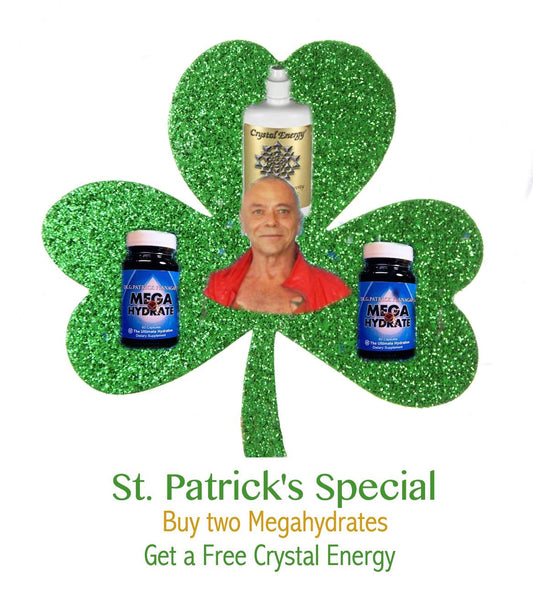 St. Patrick's Day Sale: Buy 2 MH Caps-Get One Free Crystal Energy