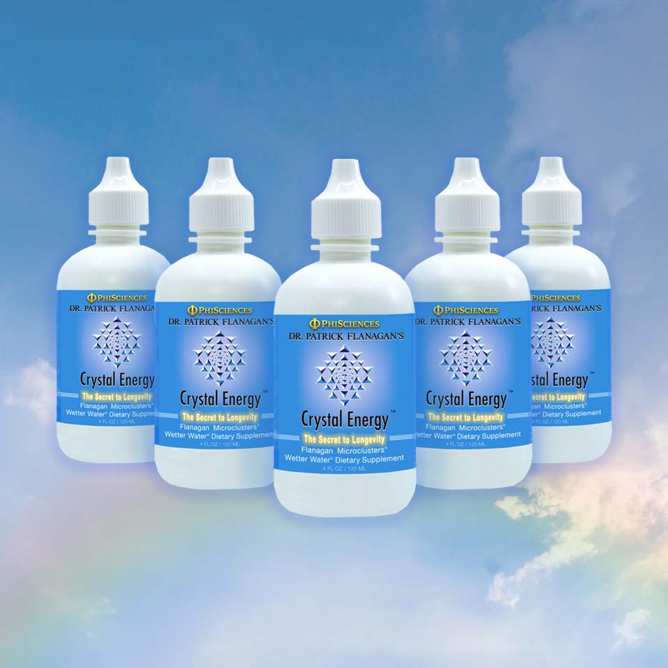 Crystal Energy 5 bottles