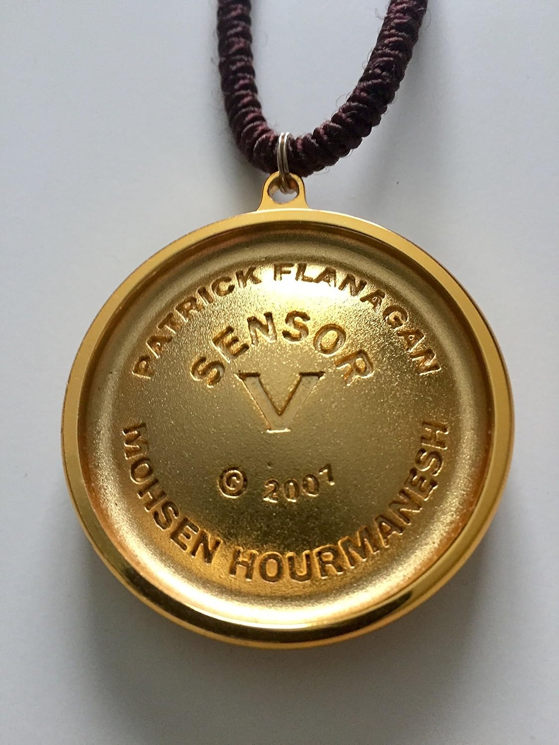 Sensor V Medallion